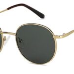 Vincent Chase Eyewear By Lenskart | Full Rim Round Branded Latest and Stylish Sunglasses | Polarized and 100% UV Protected | Men & Women | Medium | VC S13112-Pack of 1
