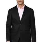 Peter England Men's Black Blazer Regular (PIBZSNSPB91337 40)