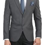 MANQ Men's Slim Fit Formal/Party Blazer