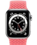 Apple Watch Series 6 GPS + Cellular Smartwatch (Red Strap, 40mm)